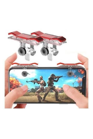 Özel Üretim Pubg Oyuncu Telefon Aparatı Mobil Nişancı Oyun Tetiği