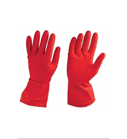 Onton Temizlik ve Bulaşık Eldiveni XL (10–10.5) – Lateks, Kaymaz Yüzey, Esnek 
