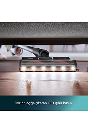 8000 Serisi Aqua Plus Xc8053/01 Şarjlı Dikey Süpürge Ve Xv1700/01 4'lü Mikrofiber Ped Hediye