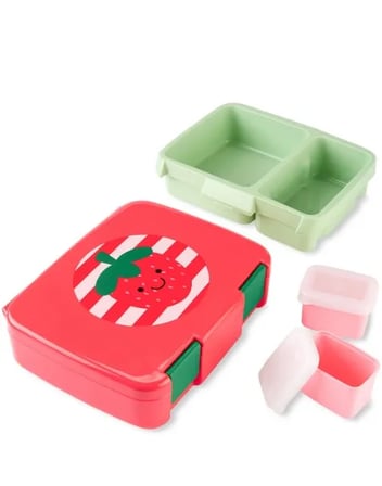 Skip Hop Spark Style Bento Beslenme Kutusu Çilek
