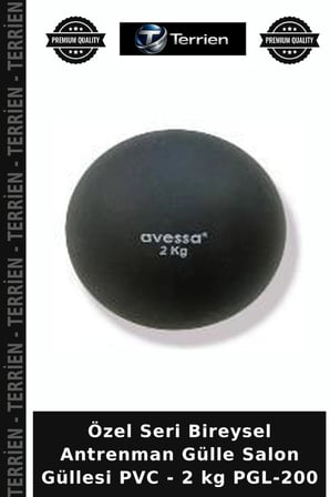 Özel Seri Bireysel Antrenman Gülle Salon Güllesi PVC - 2 kg PGL-200