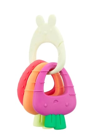 Skip Hop Yumuşak Silikon Bebek Diş Kaşıyıcı Oyuncak