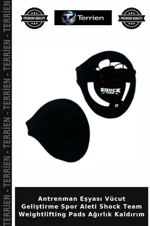Antrenman Eşyası Vücut Geliştirme Spor Aleti Shock Team Weightlifting Pads Ağırlık Kaldırım