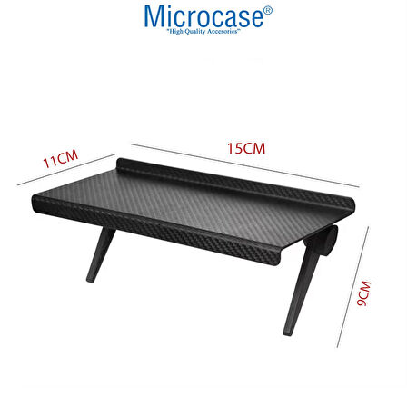 Microcase LCD TV Monitör Ekran Üstü Raf Stand 15x11 cm - AL5284