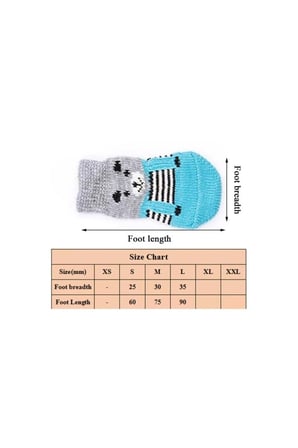 3 Adet Kedi Köpek Kaydırmaz Örme Çorap – Ön Ve Arka Patiler İçin Pamuklu Likralı Kaymaz Tasarım, Anti-Slip Socks