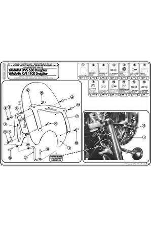 As102a2yamahaxvs650-1100dragstarclassıcrüzgarsiperlikbağlantısı