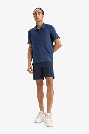 DeFactoFit Esnek Kumaş Standart Fit Polo Yaka Sporcu Kısa Kollu Tişört D9241AX25SPIN199