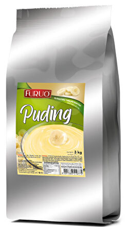 Furuo Muz Aromalı Puding 5 x 3 KG