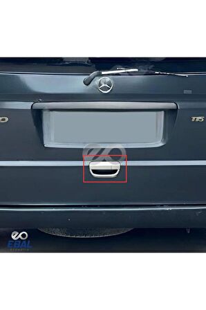 Mercedes Vito W639 Krom Bagaj Açma 3 Parça 2004-2014 Paslanmaz Çelik