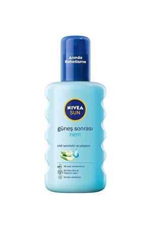 Nivea Sun Güneş Sonrası Nemlendirici Sprey 200 Ml,aloe Vera Özlü