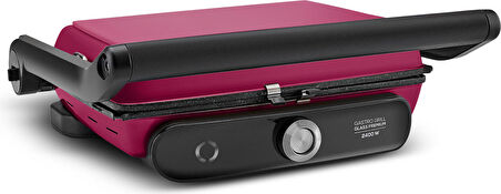Karaca Gastro Grill Glass Premium 2400w Tost Makinesi Viva Magenta