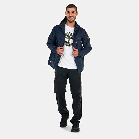 Timberland Water Resistant Shell Full-Zip Hoodie Erkek Ceket