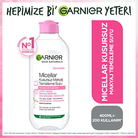 Garnier Micellar Kusursuz Makyaj Temizleme Suyu 400 ml