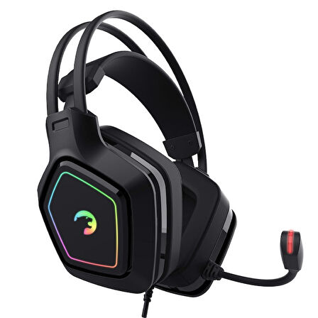 GamePower Mihawk Siyah 7.1 Surround RGB Titreşimli Gaming Kulaklık