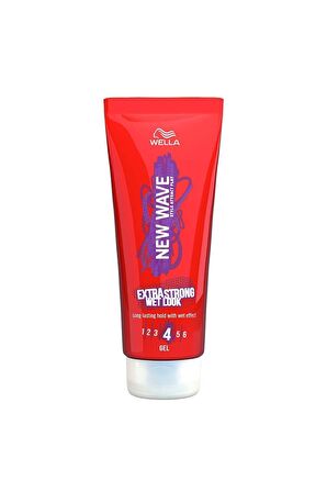 New Wave Extra Strong Wet Look Jöle - 200 ml