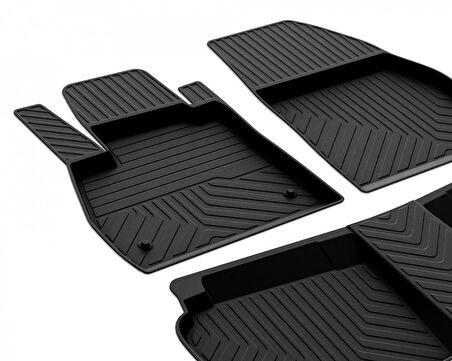 Renault Kangoo Ferrous 4D Havuzlu Kauçuk Paspas 2008 2020