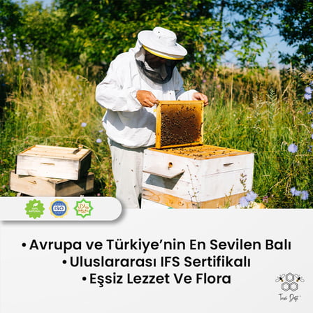 Çakşır Çiçeğinin Yoğun Olduğu Çiçek Balı 860 gr