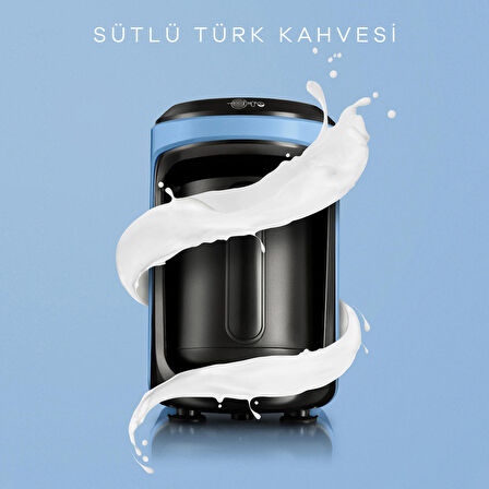 Karaca Hatir Hüps Türk Kahvesi Makinası Vintage Blue