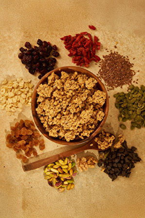 Granola Ballı Sade 500 Gram
