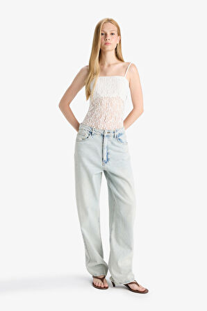 Coool Fitted Dantel Bodysuit