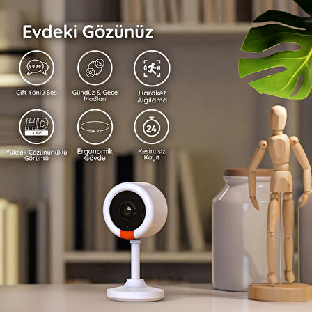 Bilicra Iris Mini 3MP Akıllı Kamera 