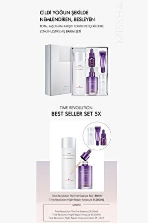 Total Yaşlanma Karşıtı Fermente İçeriklerle Zenginleştirilmiş  Bakım Set Time Revolution Best Seller