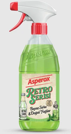 Asperox Retro Serisi Beyaz Sirke& Doğal Yağlar 1000 Ml