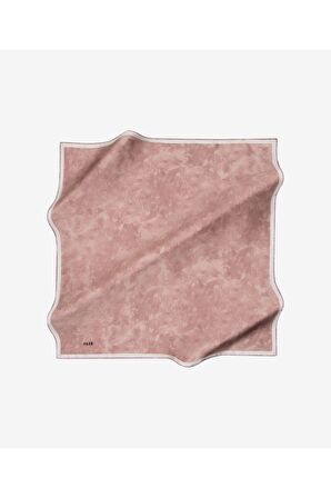 Aker Eşarp Pudra Kadın Düz İpek Eşarp