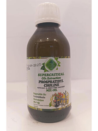 Fosfatidilkolin Süperkritik Mix Yağı 100 ml (PHOSPHATİDYLCHOLİNE SUPERCRİTİCAL MİX OİL)