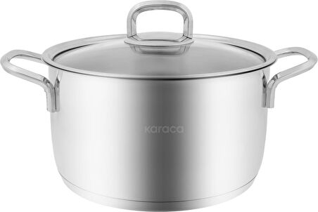 Karaca Sakura Powersteel 316 Çelik Indüksiyon Tabanlı 8 Parça Tencere Seti