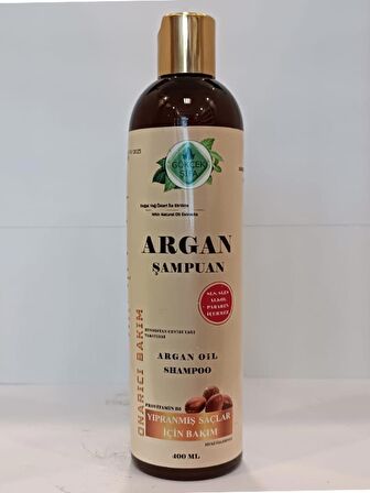 Gökçek Şifa Yıpranmış Saçlar İçin Onarıcı Argan Yağlı Şampuan 400 ml