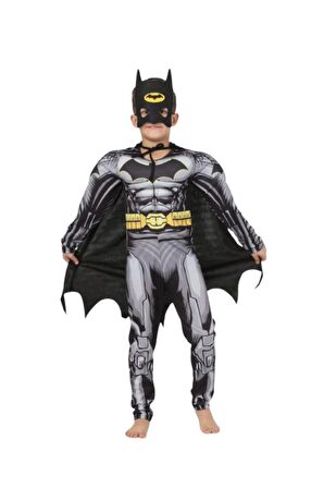Batman Kaslı Çocuk Kostümü
