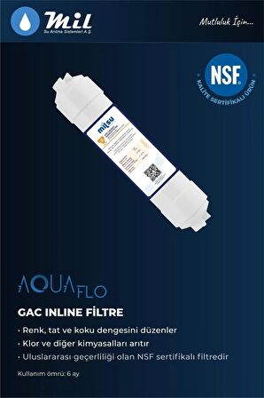 Kapalı Kasa Su Arıtma Cihazı Aquaflo 12 Inç 3lü Inline Su Arıtma Ön Filtresi (KK-3)
