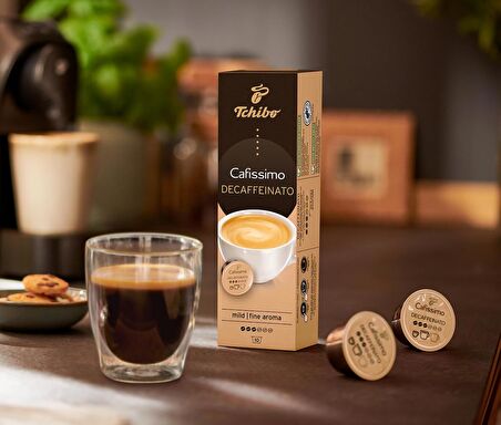 Tchibo Caffe Crema Decaffeinato 10'lu Kapsül Kahve