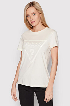 Guess T-Shirt, L, Krem