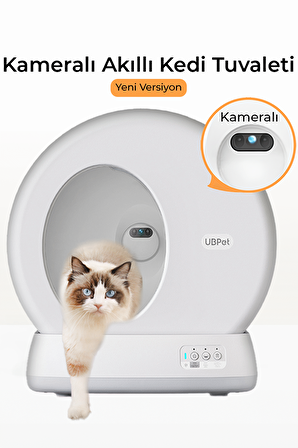 Ubtech Ucat C10 Pro Kameralı Akıllı Kedi Tuvaleti