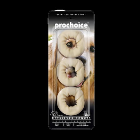 Pro Choice Tahılsız Donut Köpek Ödül Kemiği 9 Cm 3'lü