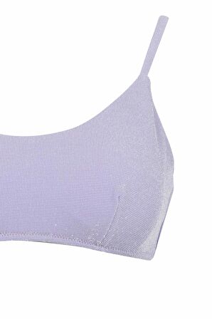 DeFacto Fall in Love Regular Fit Simli Kumaş Bikini Üstü B0382AX23HSPR33
