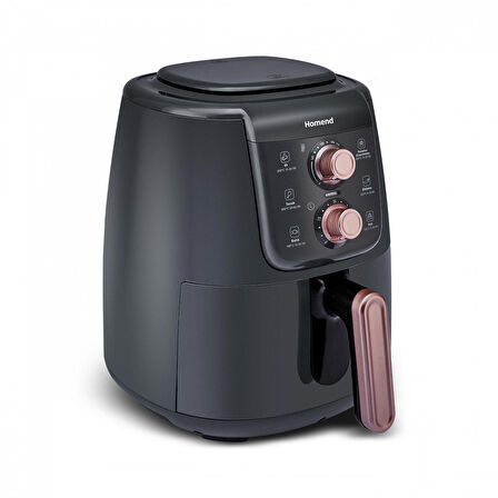 Homend Airfryday 2508H, 4 Litre Sıcak Hava Fritözü Airfryer