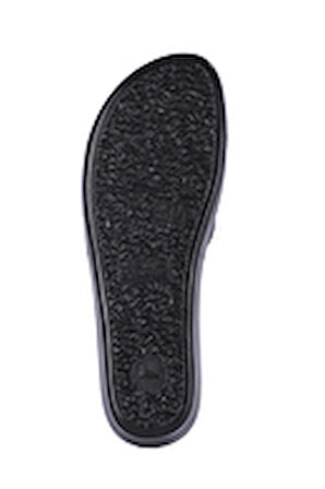 Ceyo Minerva Cırtlı Anatomik Taban Kadın Terlik Siyah 36-40 