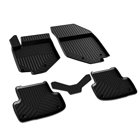 Citroen C4 SUV Ferrous 4D Havuzlu Kauçuk Paspas 2020 ve Üstü