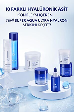 Missha Super Aqua Tüm Cilt Tipleri İçin Su Bazlı Yağsız Nemlendirici Yüz Bakım Serumu 200 ml