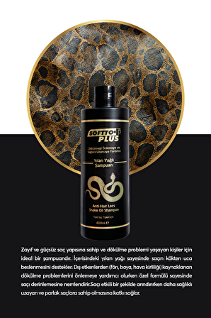 Softto Plus Yılan Yağlı Şampuan