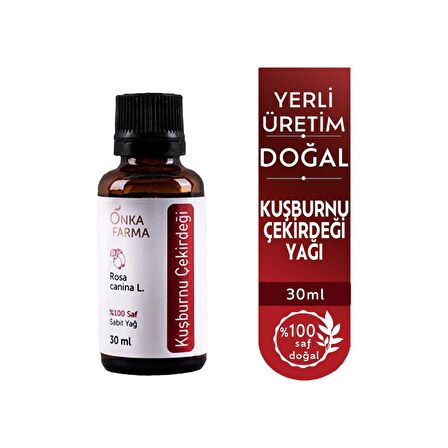 Onka Farma Kuşburnu Çekirdeği Yağı 