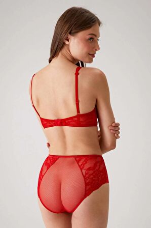 Pierre Cardin Dantelli Dolgulu Soft Push Up Sütyen Takımı