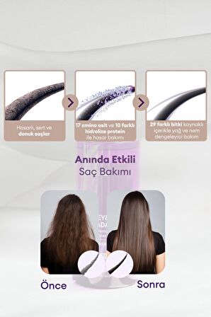 Yoğun Bakım Sağlayan Saç Toniği Kundal Miracle Damage Care Water Treatment 300ml (White Musk)