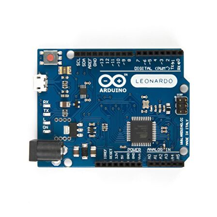 Arduino Leonardo R3 Klon (Micro USB Kablo Dahil)