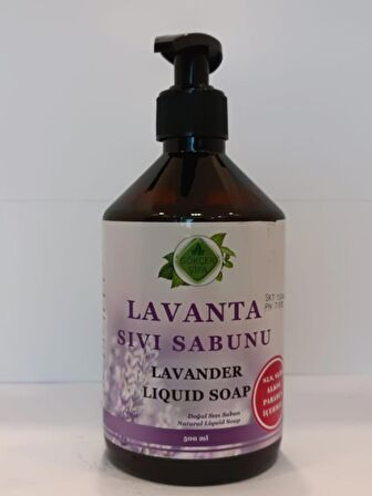 Lavanta Sıvı Sabunu (LAVENDER LİQUİD SOAP) 500 Ml.