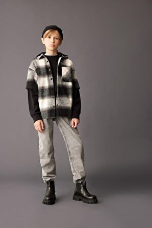 DeFacto Erkek Çocuk Jogger Jean Pantolon C4601A824AUNM18