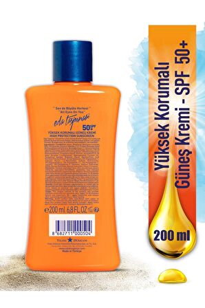 Eda Taşpınar Yüksek Korumalı Güneş Kremi Spf50+ - 200 ML